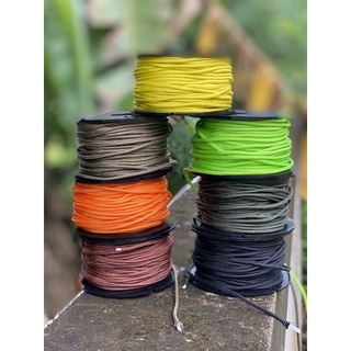 เชือกparacord 2mm. (แกนใน3เส้น) มี2ขนาด ยาว10เมตรและยาว31เมตร