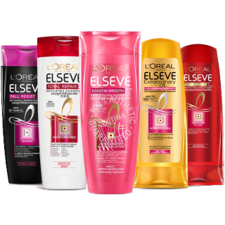 แชมพู ครีมนวด ลอรีอัล ปารีส เอลแซฟ L’Oreal Paris Elseve Shampoo / Conditioner 250/325/330 ml.