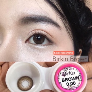 👒Bigeyes Birkin Brown/Gray👒สายตา-0.50,-2.25,-3.25,-4.25,-4.50,-4.75,-5.50(kitty kawaii)Brikin