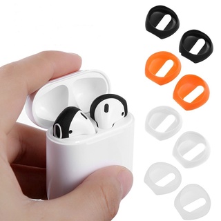 เคสหูฟัง ซิลิโคนนิ่ม บางมาก กันลื่น สําหรับ AirPods 1 2 gen 2 Inpods 12 12s