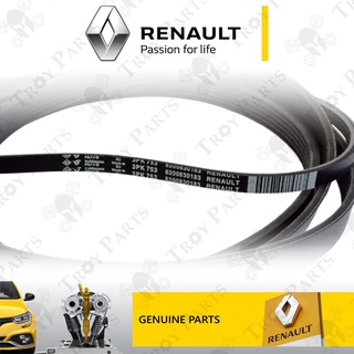 Renault สายพานพัดลมแอร์พวงมาลัยพาวเวอร์ 8200830183 สําหรับ Proton Savvy - 3PK753 (3PK750 / 3PK755)