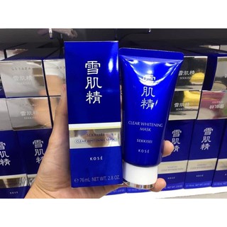 Kose Sekkisei Clear Whitening Mask 76ml.