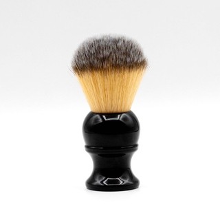 Synthetic Shaving Brush Black Yellow knot 24mm Resin Handle