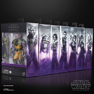 Star Wars Black Series Rebels Completed Set