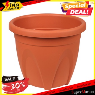 กระถางพลาสติก BABA 280 สี COTTA กระถางต้นไม้และอุปกรณ์ PLANT POT BABA 280 COTTA อุปกรณ์ตกแต่งสวน