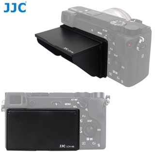 JJC จอแอลซีดี Pop-up Hood S Hade กรณีหน้าจอที่ครอบสำหรับ Sony A6100 A6600 A6500 A6300 A6000 ILCE-6300 ILCE-6000 ฟิล์มป้องกัน