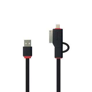 ROMIX USB safe charge speed data cable 3 in one