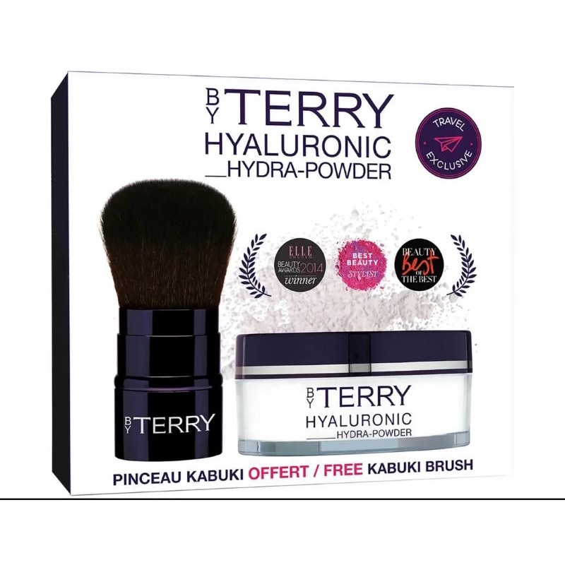 ส่งฟรี✅ By Terry Hyaluronic Hydra Powder and Kabuki Brush Set