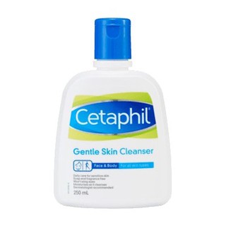 CETAPHIL CLEANSER 250ML 8OZ ปราศจากส่วนผสมของสบู่ ช่วยคงความชุ่มชื้น