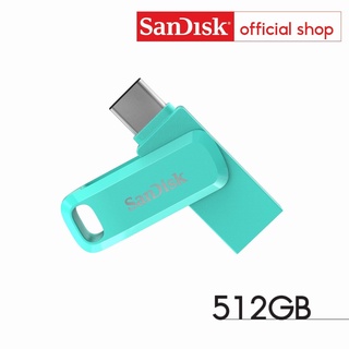 SanDisk Ultra Dual Drive Go USB Type-C 512GB Mint (SDDDC3-512G-G46G, สีมิ้นท์)