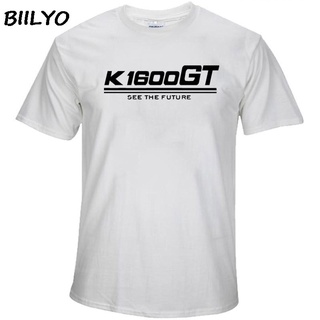 De32wew632 เสื้อยืดลําลอง ผ้าฝ้าย แขนสั้น พิมพ์ลาย FOR BMW K1600GT POI32SDF9563 สําหรับผู้ชาย