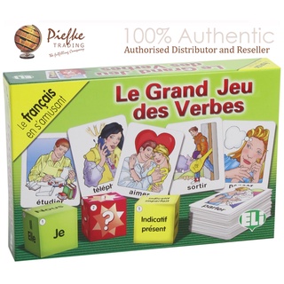 LE GRAND JEU DES VERBES : 9788881483112 (นำเข้าของแท้100%)