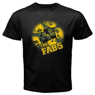 เสื้อผ้าผชเสื้อยืด พิมพ์ลาย Michigan The Fab Five 1991 Basketball Icon สีดํา สําหรับผู้ชายS-5XL