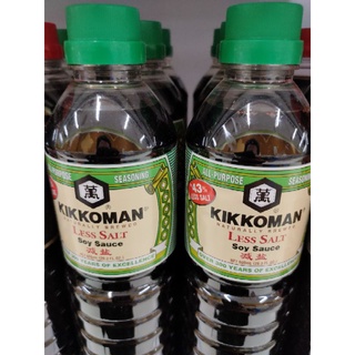 KIKKOMAN Natural Brewed Less Salt Soy Sauce 600ml