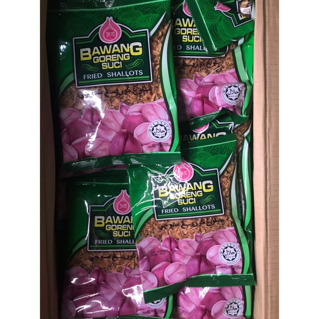 BAWANG GORENG SUCI 180GM K(1KOTA)| หอมเจียว | บาวัง | BAWANG GORENG SEGERA