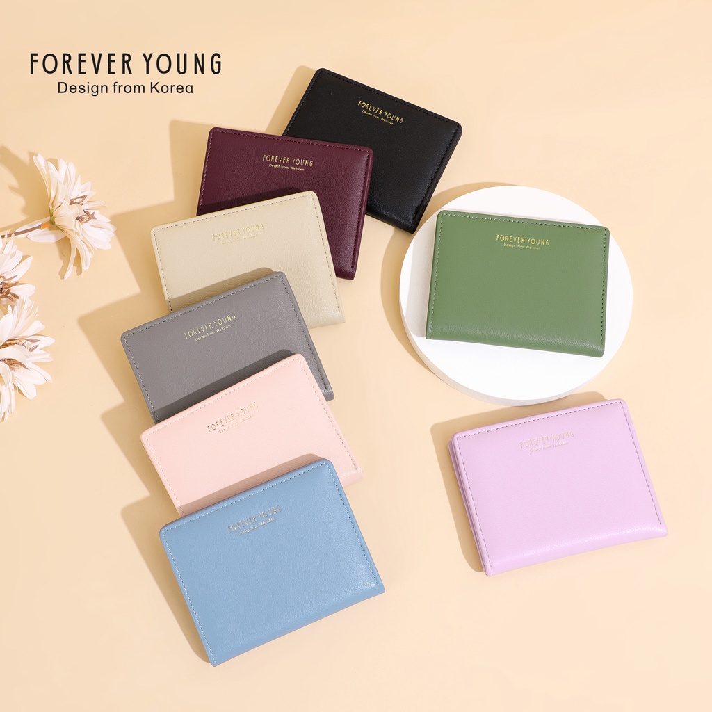 กระเป๋าสตางค์ กระเป๋าสตางค์ผู้หญิง Perfect For You（forever young） กระเป๋าสตางค์ผู้หญิงใบสั้น กระเป๋าผู้หญิง WGB71