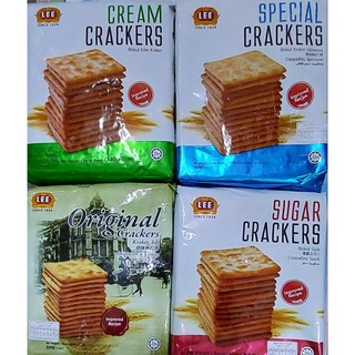 ขนมนำเข้ายี่ห้อ LEE  หลากหลาย 1.Cream Crackers 2.Special Crackers 3.Sugus Crackers 4.Original Crackers