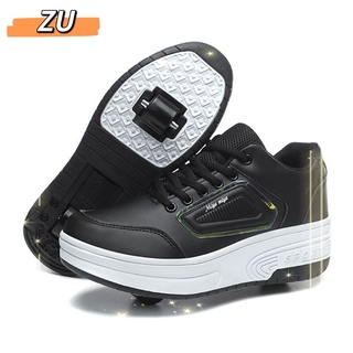 ใหม่ล่าสุด Heelys 28-40 รองเท้าสเก็ต 1 ล้อ Roller shoe 2 ล้อมีของ