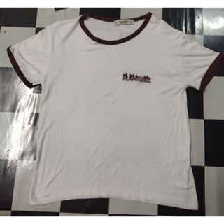 เสื้อยืด PULL&amp;BEAR ไซส์M อก36" ผ้านิ่มเด้งยืดหยุ่นดีมาก ของแท้100% แถมจัดส่งฟรีค่ะ