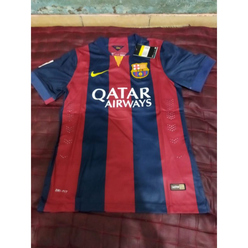 Barcelona Home Player Issue Jersey 2014-2015