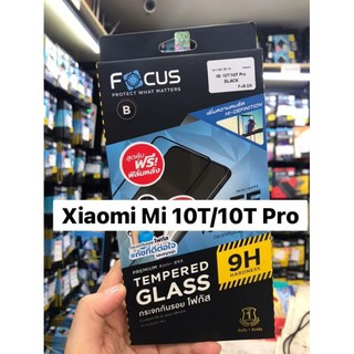 ฟิล์มกันรอย Temperglass FullFrame Xiaomi Mi 10T / 10T Pro กระจกนิรภัย แบบเต็มจอ ยี่ห้อ โฟกัส Focus ของแท้ Mi10T Mi10TPro