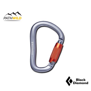 คาราบิเนอร์ อุปกรณ์ ปีนเขาโรยตัว ปีนหน้าผา BLACK DIAMOND ROCKLOCK TWISTLOCK CARABINER