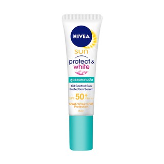 NIVEA SUN PROTECT&amp;WHITE OIL CONTROL SERUM SPF50+ PA+++ 15 ML.