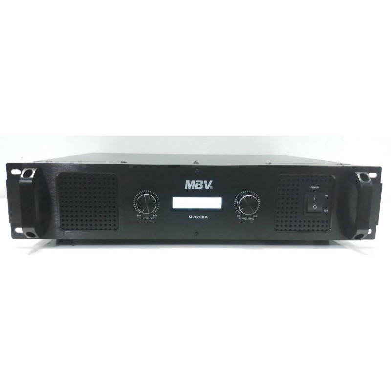 เพาเวอร์แอมป์ power amplifier กลางแจ้ง 900W (8 Ohm) เครื่องเสียงกลางแจ้ง รุ่น MBV A-9200A