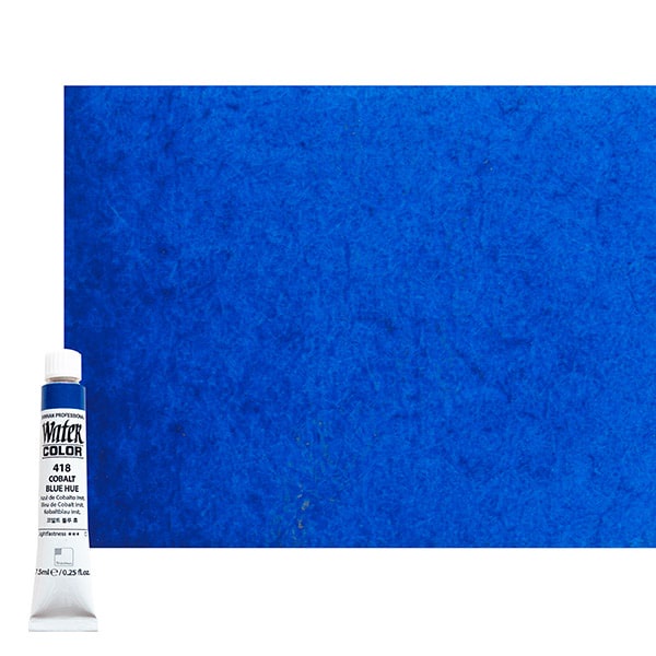 ShinHan AWC 418 Cobalt Blue Hue 7.5ml (S1220070-0418) / สีน้ำเกรด Artist ขนาด 7.5ml รหัส 418 แบรนด์ ShinHan ประเทศเกาหลี