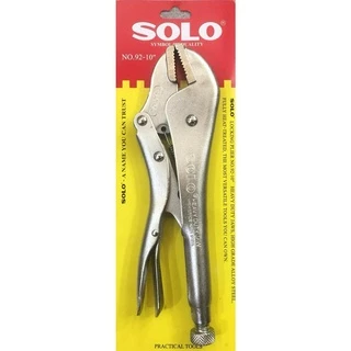 SOLO คีมล็อค คีมล็อคปากตรง 10” SOLO ของแท้