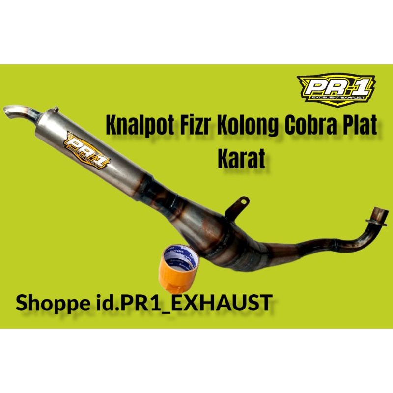 Fizr, FIZ, F1ZR, FORCE MODEL KOLONG PLATE RUST EXHAUST