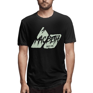 เสื้อยืด พิมพ์ลาย Macbeth สไตล์ฮิปฮอป แบบมืออาชีพ