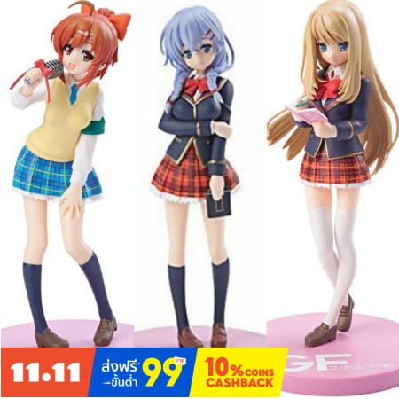 (ของแท้​/มือหนึ่ง​/มือสอง/อะไหล่​) SEGA Girlfriend Beta Akane Sakurai ,Fumio Murakami Premium Figure