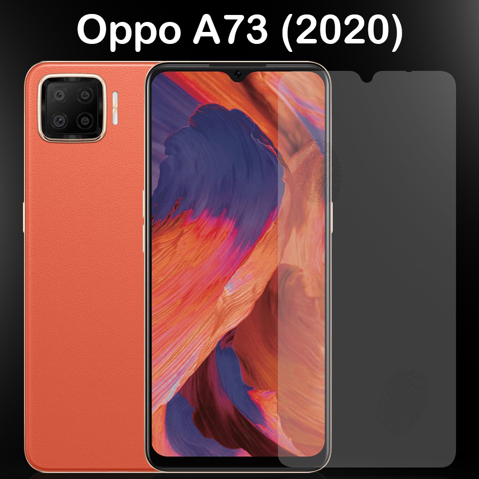 ฟิล์มกระจก นิรภัย เต็มจอ กาวเต็มแผ่น ออปโป้ เอ73 (2020)  Full Glue Tempered Glass Screen For OPPO A7