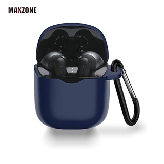 Maxzone กระเป๋าเคสซิลิโคนป้องกันรอยขีดข่วนสําหรับ Jbl Tune 225 220 Tws True Earbuds