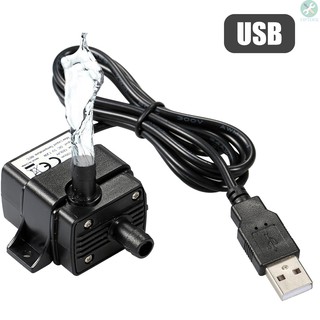 ปั๊มน้ำ Usb ขนาดเล็ก Dc 5V สําหรับตู้ปลา ยาว 120 สูง 1.2 กว้าง 3.28 ฟุต