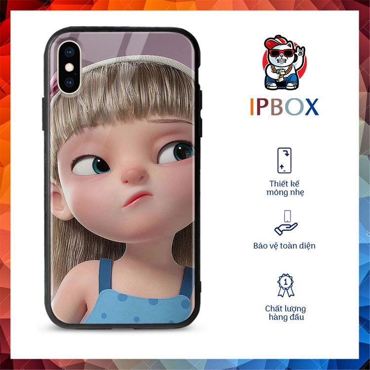 เคส IP8 Plus ที่สวยงามพร้อมพิมพ์สาว - สาว IPBOX สําหรับ Iphone 12/IP6/IP7/IP8/IPx/IP11/Xr