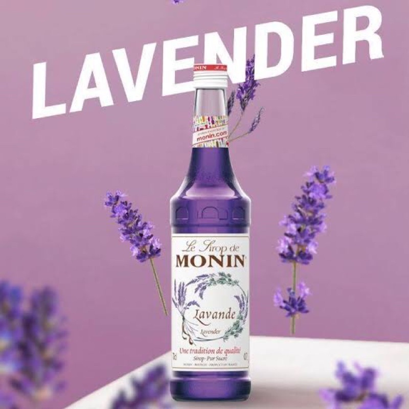 โมนิน/ โมแนงต์ ไซรัป กลิ่นลาเวนเดอร์ ขนาด 700 มล. (MONIN Lavender Syrup 700)