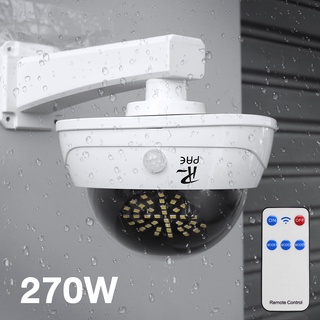 โคมไฟกล้อง CCTV 270W โคมไฟกล้องวงจรปิด เปลี่ยนได้ 3โหมด พร้อมรีโหมดคอนโทรล กันน้ำ ไฟโซล่าเซลล์ ไฟติดผนัง Solar Light CPC