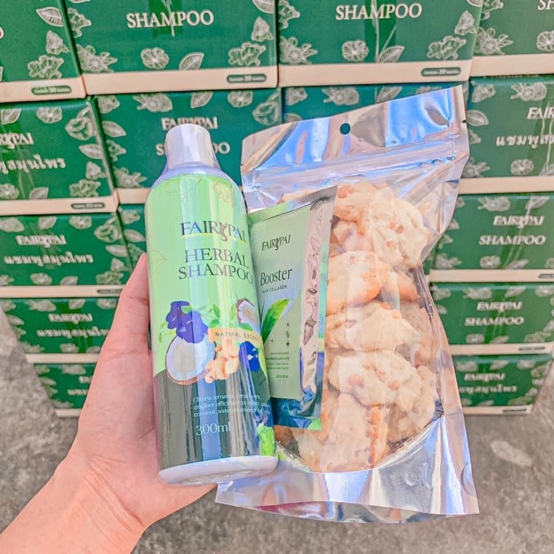 Fairy Pai Shampoo แชมพูแฟรี่ปาย ลดผมร่วง เร่งผมดก 300 ml.