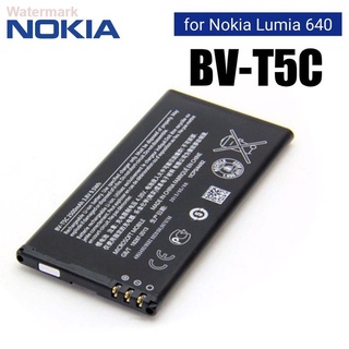 แบตเตอรี่ แบตเตอรี่ BV-T5C ดั้งเดิม Nokia Lumia 640 3.85v 2500mAh