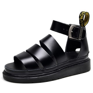 Dr.Martens รองเท้าแตะหนังชายหาดรับลมร้อนระบายอากาศดี