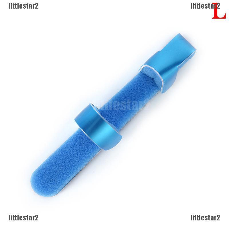 {MUV} 3 Sizes Metal Finger Injury Protector Support Brace Splint Joint ...