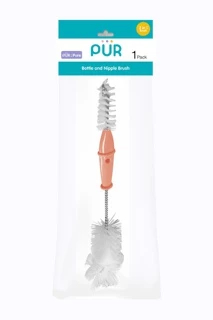 Pur แปรงล้างขวดนม และจุกนม คุ้มค่า 2in1 Bottle and Nipple Brush