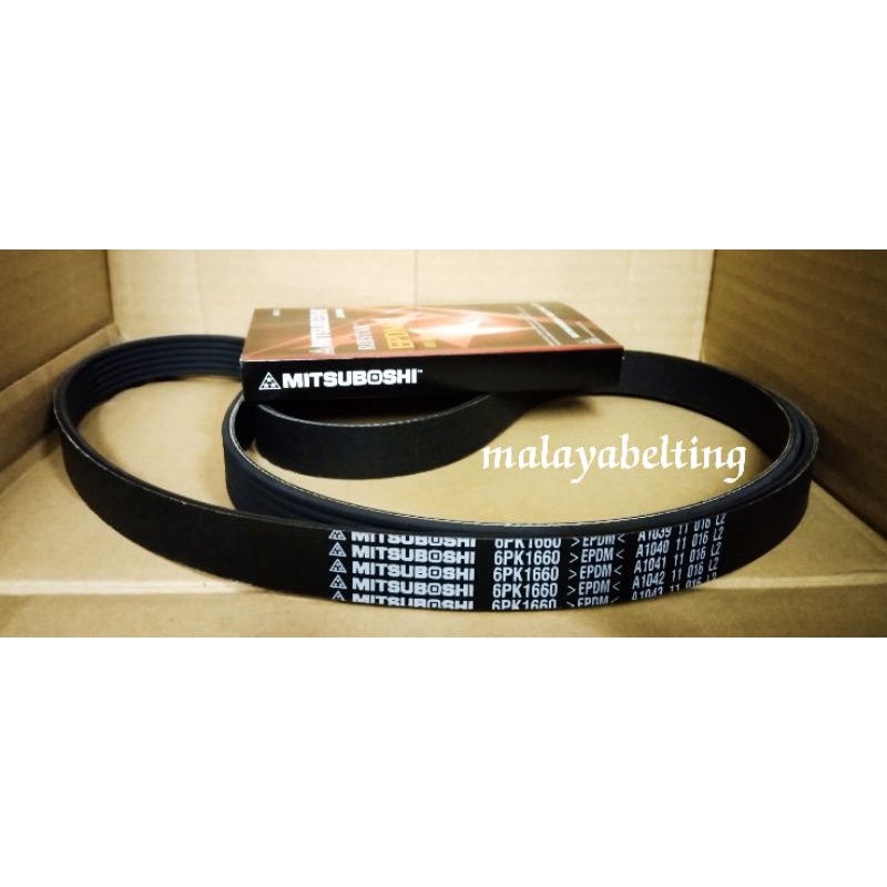 PEUGEOT 306 / 405 / CITROEN ZX 2.0 / XANTIA EVASION ( 6PK1660 ) FAN BELT MITSUBOSHI