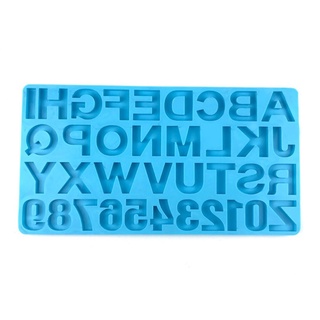 แม่พิมพ์ซิลิโคนรูปตัวอักษรภาษาอังกฤษสําหรับทําพวงกุญแจเครื่องประดับ