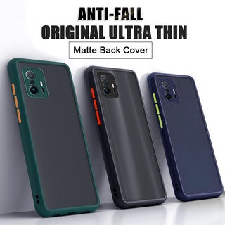 Xiomi 11T Pro Case Skin Feel Matte Texture Fundas For Xiaomi Mi 11TPro 5G 11 T Xaomi MI11T Mi11TPro Camera Protect Phone Cover