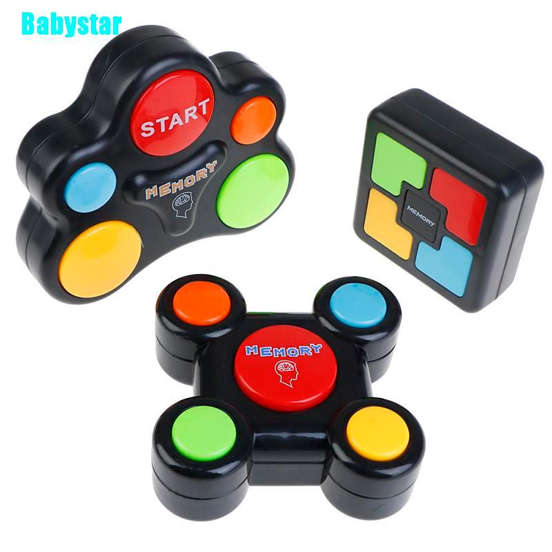 Babystar เมมโมรี่การ์ด เกม พร้อมไฟ และเสียง ของเล่นสําหรับเด็ก และ