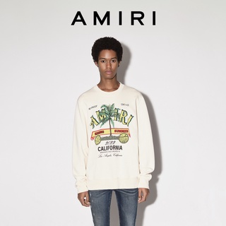 Amiri เสื้อกันหนาว สีตัดกัน แฟชั่นฤดูใบไม้ผลิ ฤดูร้อน สําหรับผู้ชาย