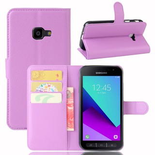 เคส Phone Case For Samsung Galaxy XCover 4 G390F SM-G390F เคสหนัง เคสฝาพับ Stand Cover กรณี โทรศัพท์กรณี